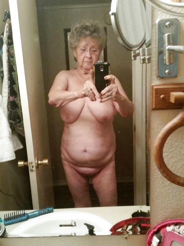 Thick Granny Selfie